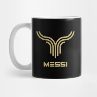 The Messi Logo: A Stunning Tribute to the GOAT of Football Mug